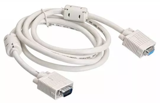 Кабель-удлинитель Buro CAB015S-06 VGA (m)/VGA (f) 1.8м.