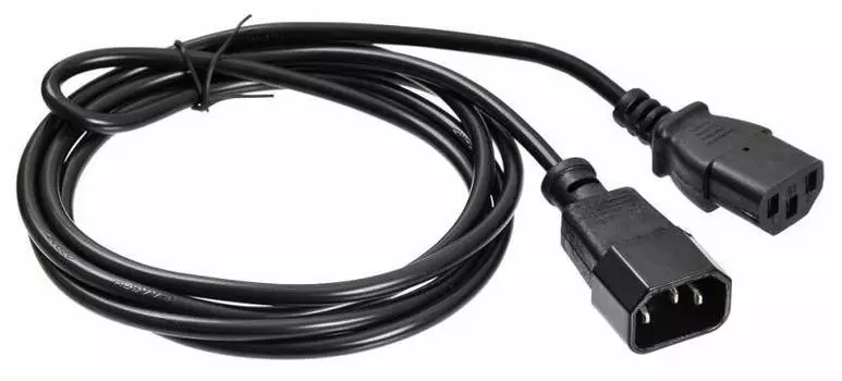 Кабель-удлинитель Buro IEC C13/IEC C14 1.8м. (an23-1008)