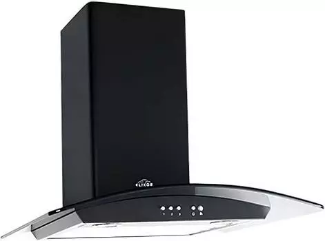 Каминная вытяжка Elikor Аметист 50П-430-К3Д черный (кв ii м-430-50-304)