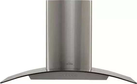 Каминная вытяжка Elikor Аметист S4 90Н-700-Э4Д нержавеющая сталь/тонированное стекло (кв i э-700-90-187)