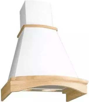 Каминная вытяжка Elikor Ротонда 50П-650-П3Л бежевый/дуб неокрашенный (кв ii м-650-50-336)