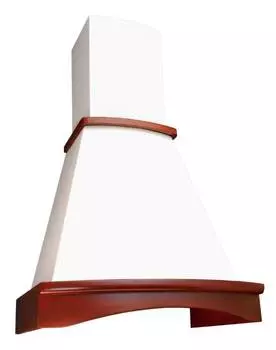 Каминная вытяжка Elikor Ротонда 60П-650-П3Л бежевый/бук светло-коричневый (кв ii м-650-60-82)