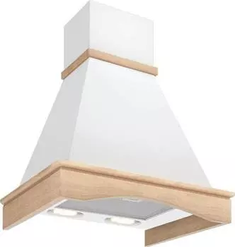 Каминная вытяжка Elikor Вилла 60П-650-П3Л белый (кв ii м-650-60-1378)