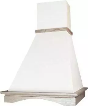 Каминная вытяжка Elikor Вилла 90П-650-П3Д бежевый/дуб неокрашенный (кв ii м-650-90-347)