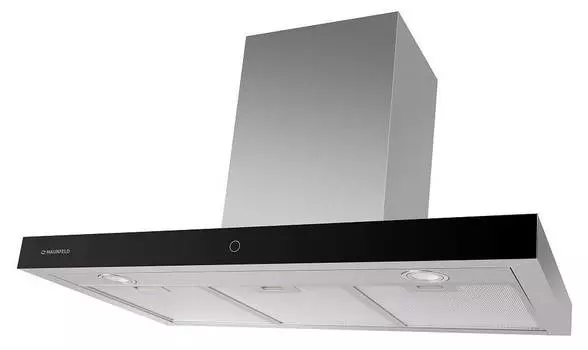 Каминная вытяжка Maunfeld TSH 90 нержавеющая сталь/черный (ут000009808)