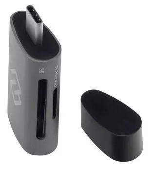 Картридер Type C Digma CR-С2524-G серый