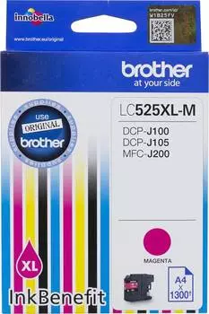 Картридж Brother LC525XLM пурпурный