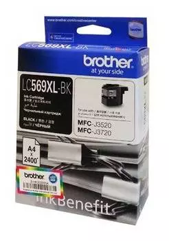 Картридж Brother LC569XLBK черный