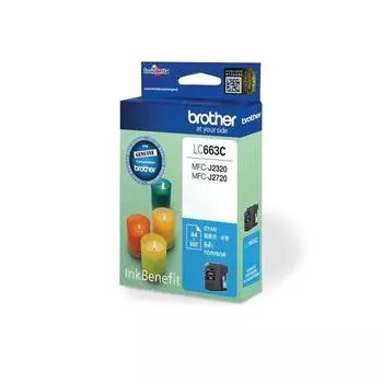 Картридж Brother LC663C голубой