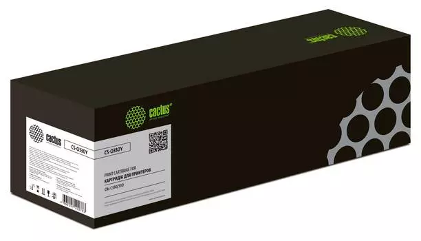 Картридж Cactus 44469714 44469714 желтый (cs-o330y)