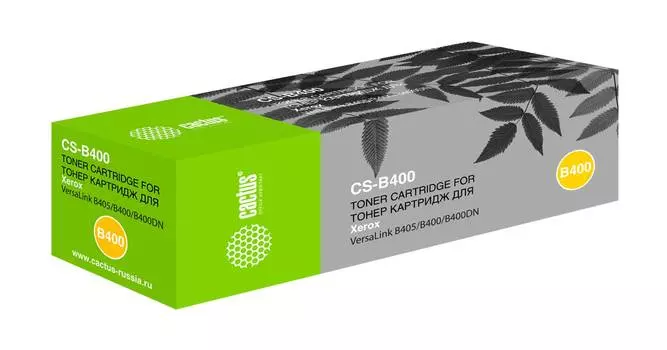 Картридж Cactus CS-B400 106R03581 черный