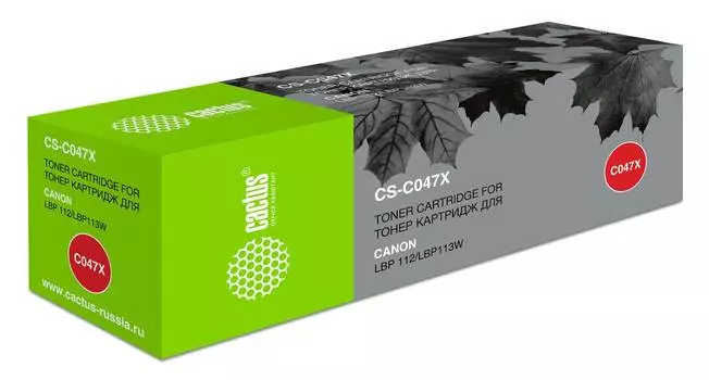 Картридж Cactus CS-C047X Cartridge 047 черный