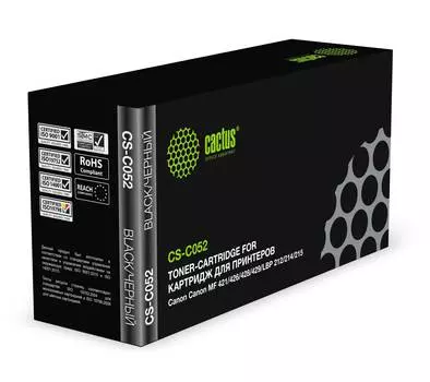 Картридж Cactus CS-C052 Cartridge 052 черный