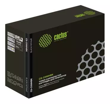 Картридж Cactus CS-C056HBK 056 H черный