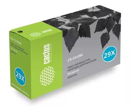 Картридж Cactus CS-C4129X C4129X черный