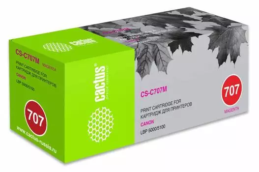 Картридж Cactus CS-C707M 707 M пурпурный