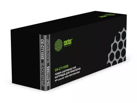 Картридж Cactus CS-C7115XS C7115X черный