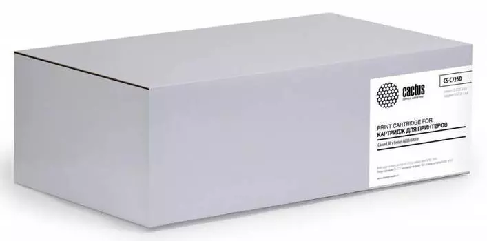 Картридж Cactus CS-C725D черный