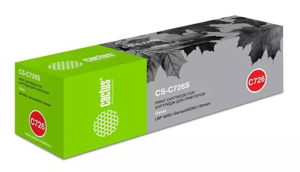 Картридж Cactus CS-C726S 726 черный