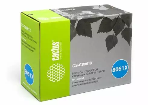 Картридж Cactus CS-C8061X C8061X черный