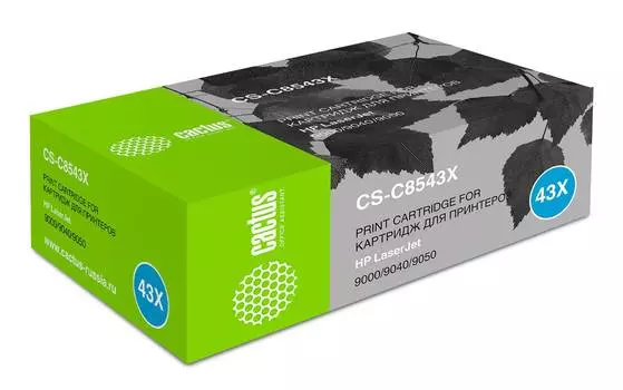 Картридж Cactus CS-C8543X С8345X черный