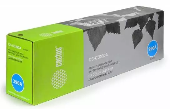 Картридж Cactus CS-CB390A CB390A черный