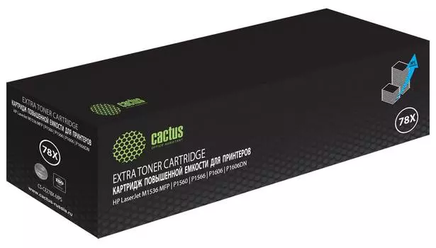 Картридж Cactus CS-CE278X-MPS CF278X черный