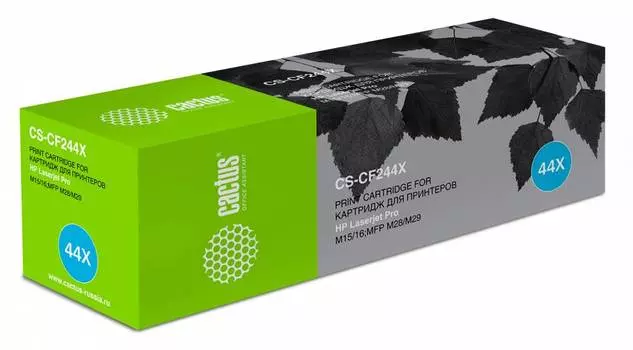 Картридж Cactus CS-CF244X CF244X черный