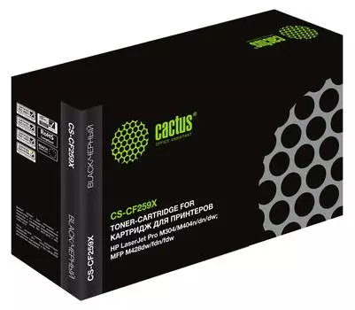 Картридж Cactus CS-CF259X CF259X(есть ограничения по прошивке) черный