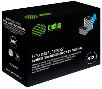 Картридж Cactus CS-CF281X-MPS CF281XX черный
