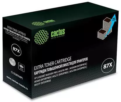 Картридж Cactus CS-CF287X-MPS CF287XX черный