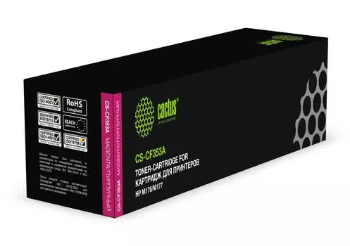 Картридж Cactus CS-CF353A CF353A пурпурный