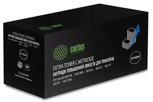 Картридж Cactus CS-CF360X-MPS CF360XX черный