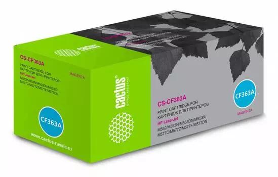 Картридж Cactus CS-CF363A CF363A пурпурный