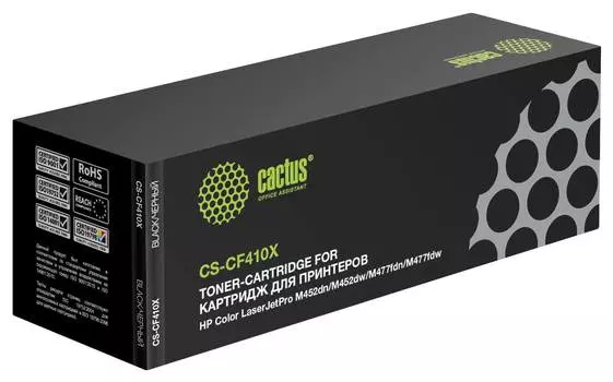 Картридж Cactus CS-CF410X CF410X черный