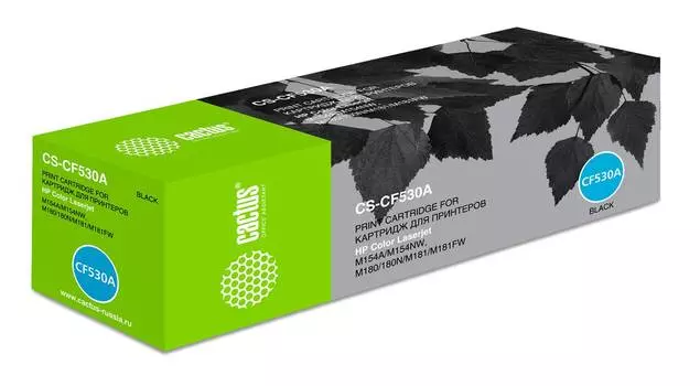 Картридж Cactus CS-CF530A CF530A черный