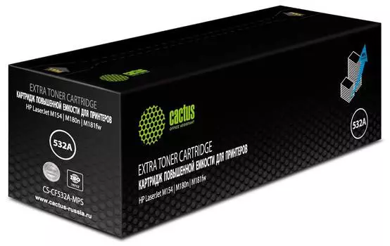 Картридж Cactus CS-CF532A-MPS CF532X желтый