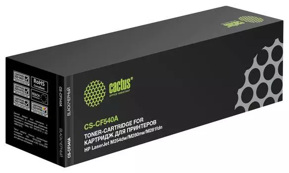 Картридж Cactus CS-CF540A CF540A черный