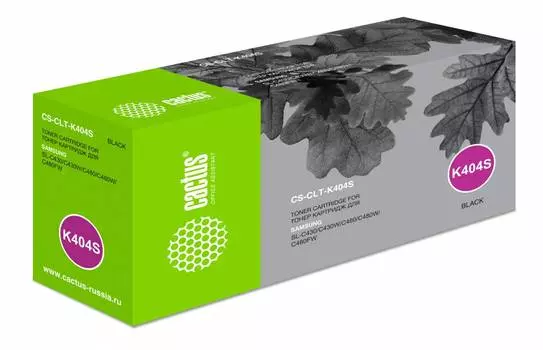 Картридж Cactus CS-CLT-K404S CLT-K404S черный