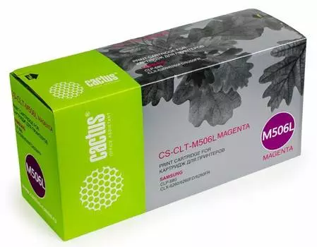 Картридж Cactus CS-CLT-M506L CLT-M506L пурпурный