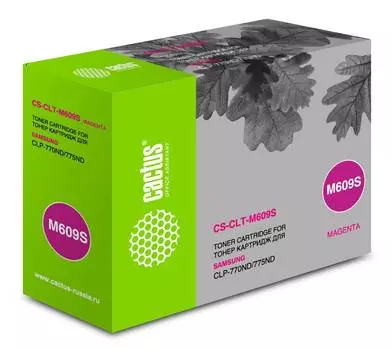 Картридж Cactus CS-CLT-M609S CLT-M609S пурпурный