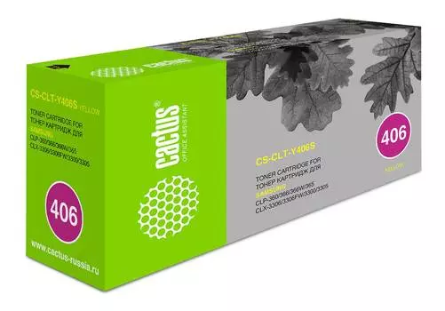 Картридж Cactus CS-CLT-Y406S CLT-Y406S желтый