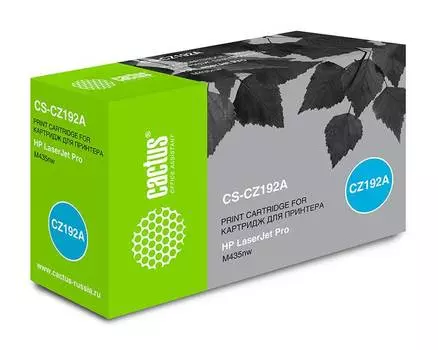 Картридж Cactus CS-CZ192A CZ192A черный
