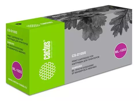 Картридж Cactus CS-D105S MLT-D105S черный