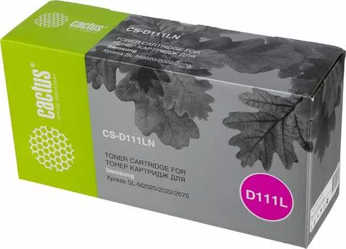 Картридж Cactus CS-D111LN MLT-D111L черный