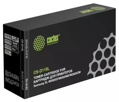 Картридж Cactus CS-D115L MLT-D115L черный