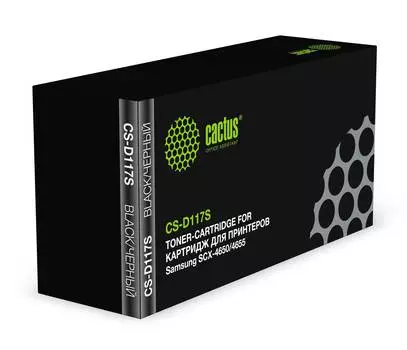 Картридж Cactus CS-D117S MLT-D117S черный
