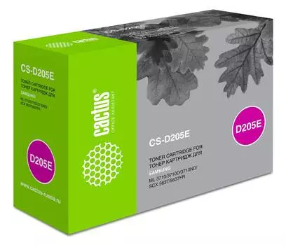 Картридж Cactus CS-D205E MLT-D205E черный