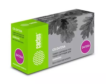 Картридж Cactus CS-D4725A SCX-D4725A черный