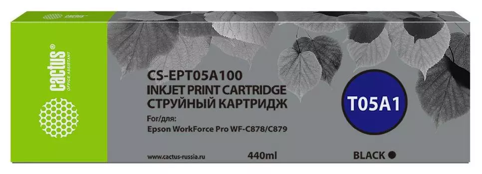 Картридж Cactus CS-EPT05A100 T05A1 черный